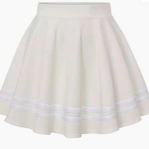White skirt